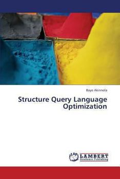 Paperback Structure Query Language Optimization Book