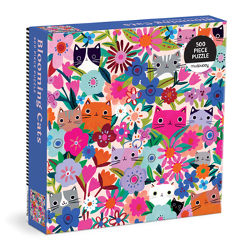 Misc. Blooming Cats 500 Piece Family Puzzle Book