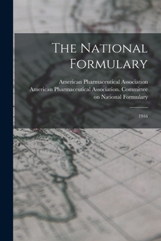 Paperback The National Formulary: 1916 Book