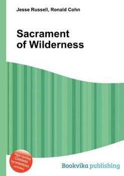Paperback Sacrament of Wilderness Book