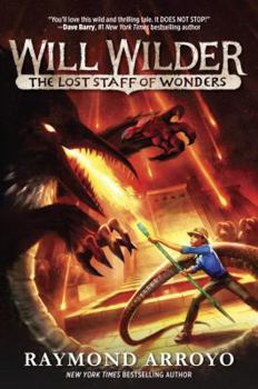 Hardcover Will Wilder #2: The Lost Staff of Wonders Book