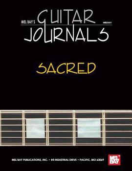 Spiral-bound Mel Bay's Guitar Journals... Sacred Book