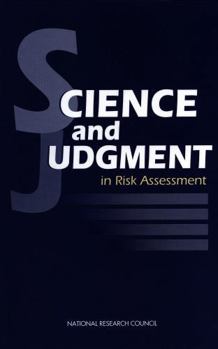 Paperback Science and Judgment in Risk Assessment Book