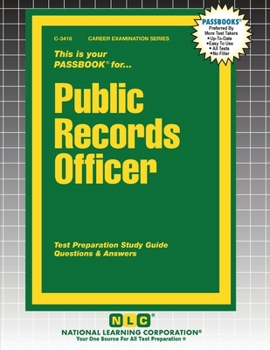 Public Records Officer (Career Examination)