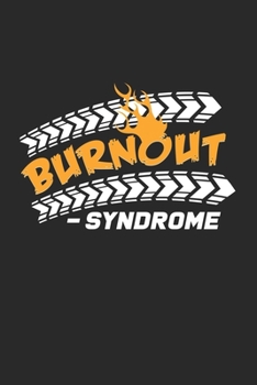 Burnout Syndrome: 6x9 Drifting | grid | squared paper | notebook | notes