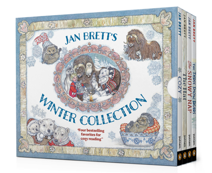 Hardcover Jan Brett's Winter Collection Box Set Book