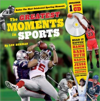 Hardcover The Greatest Moments in Sports Book