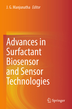 Paperback Advances in Surfactant Biosensor and Sensor Technologies Book