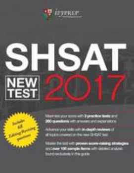 Paperback Shsat New Test 2017 Book