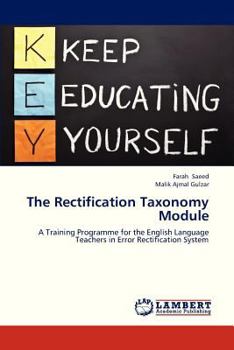 Paperback The Rectification Taxonomy Module Book