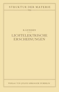 Paperback Lichtelektrische Erscheinungen: Band 8 [German] Book