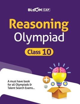 Paperback Bloom CAP Reasoning Olympiad Class 10 Book