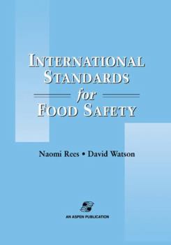 Hardcover International Standards for Food Safety Book