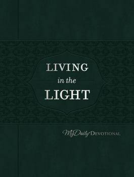 Leather Bound Living in the Light: Mydaily Devotional Book