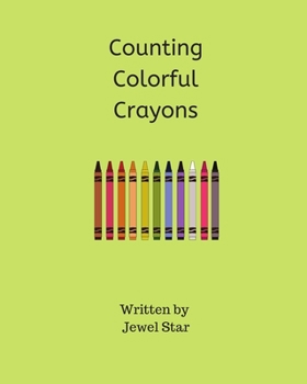 Paperback Counting Colorful Crayons Book