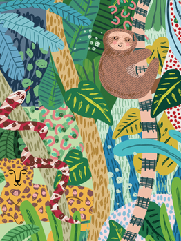 Misc. Supplies In the Jungle 500-Piece Puzzle Book