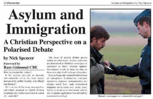 Paperback Asylum and Immigration: A Christian Perspective on a Polarized Debate Book