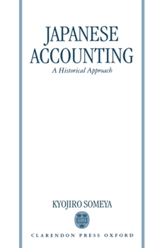 Hardcover Japanese Accounting: A Historical Approach Book