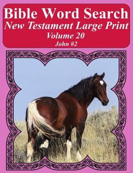 Bible Word Search New Testament Large Print Volume 20: John #2