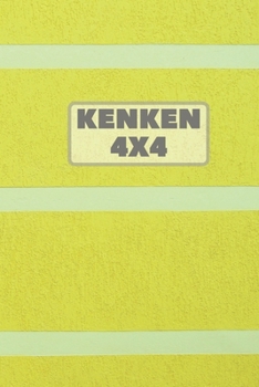 Paperback Kenken 4x4: 404 Kenken Puzzles Book