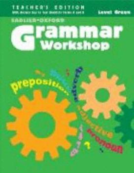 DVD Grammar Workshop, Grade 3, Level Green, Teacher's Edition Book