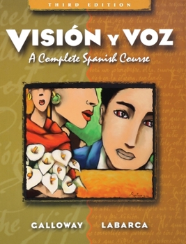 Hardcover Vision Y Voz: A Complete Spanish Course Book