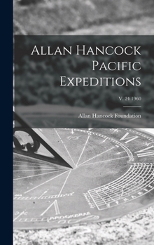 Hardcover Allan Hancock Pacific Expeditions; v. 24 1960 Book