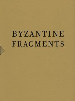Hardcover Byzantine Fragments Book