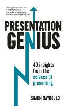 Paperback Presentation Genius: 40 Insights from the Science of Presenting Book