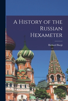 Paperback A History of the Russian Hexameter Book