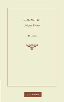 Paperback Goldsmith: Selected Essays Book