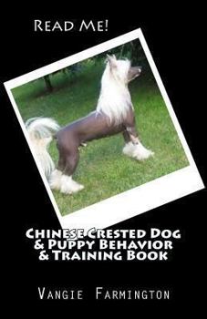 Paperback Chinese Crested Dog & Puppy Behavior & Training Book
