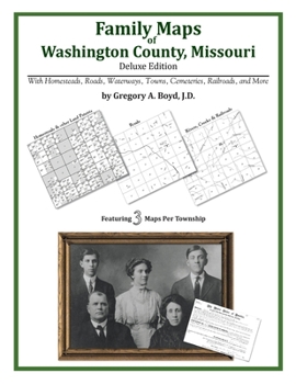 Paperback Family Maps of Washington County, Missouri Book