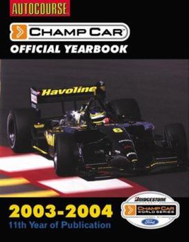 Hardcover Autocourse Champ Car Official Yearbook 2003-2004 Book