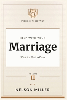 Paperback Help with Your Marriage: What You Need to Know Book