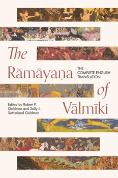 Rāmāyaṇam - Book  of the Valmiki Ramayana