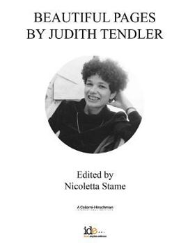 Beautiful pages by Judith Tendler: Edited by Nicoletta Stame