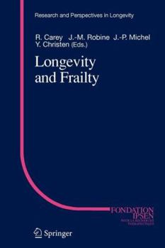 Paperback Longevity and Frailty Book