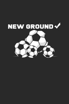 New Ground: 6x9 Groundhopping | blank with numbers paper | notebook | notes