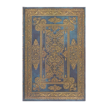Misc. Blue Luxe Mini Lined Hardcover Journal, 176pg, 85gsm by Paperblanks (Luxe Design) Book