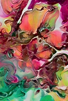 Big Pocket Canvas for - Whatever You Want - 6x9 - Blooming Bouquets : Your Personal Art Book