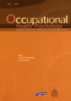 Occupational Health Psychology Vol 2