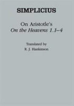 Hardcover On Aristotle's "on the Heavens 1.1-4" Book