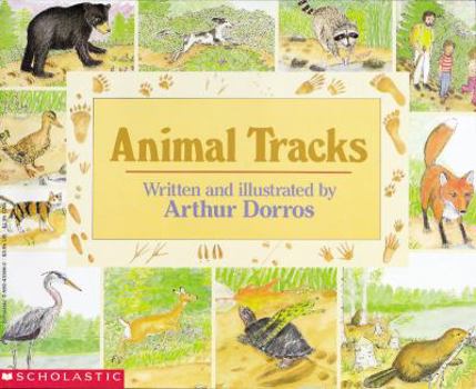 Hardcover Animal Tracks Book