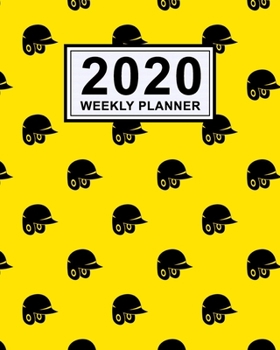 Softball Weekly Planner 2020: Softball 2020 Daily, Weekly & Monthly Calendar Planner | January to December | 110 Pages (8x10)