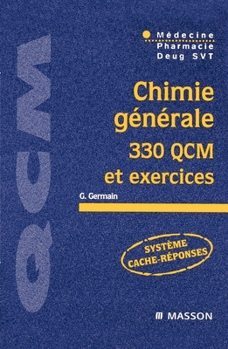 Paperback Chimie générae 300 QCM et exercices: Pod [French] Book