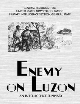 Paperback Enemy on Luzon: An Intelligence Summary Book