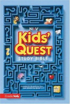 Paperback Kids' Quest Study Bible-NIrV Book