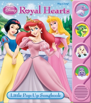 Board book Little Pop-Up Song Book: Disney Princess Hearts [With Battery] Book