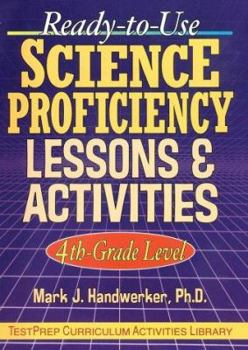Spiral-bound Ready-To-Use Science Proficiency Lessons & Activities: 4th Grade Level Book